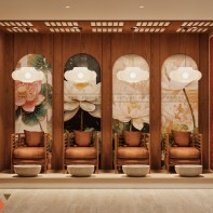 Thiết kế spa chị Phú tại Đức Thọ, Hà Tĩnh 100m2